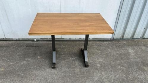 2 stuks eiken horeca restaurant tafels 110x70 cm, Antiek en Kunst, Antiek | Meubels | Tafels, Ophalen