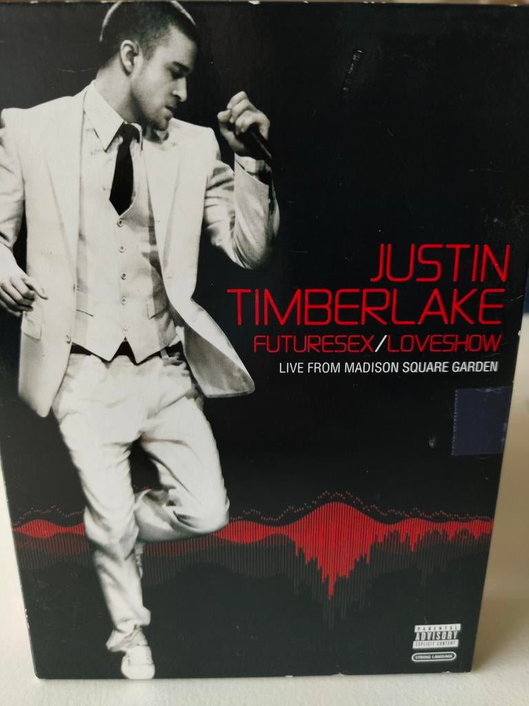 Justin Timberlake - Futuresex/Loveshow DVD Boxset, Cd's en Dvd's, Dvd's | Muziek en Concerten, Zo goed als nieuw, Muziek en Concerten