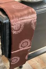 Zijden lopertje (Chinees kleedje), Ophalen of Verzenden, Zo goed als nieuw, Rechthoekig, 50 tot 100 cm