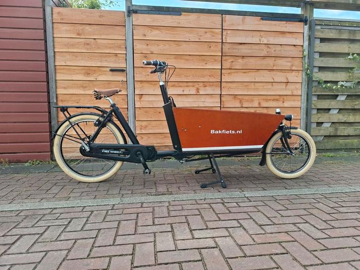 Bakfiets nl Cargo Long Elektrisch - Topconditie!, Fietsen en Brommers, Fietsen | Bakfietsen, Zo goed als nieuw, Overige merken