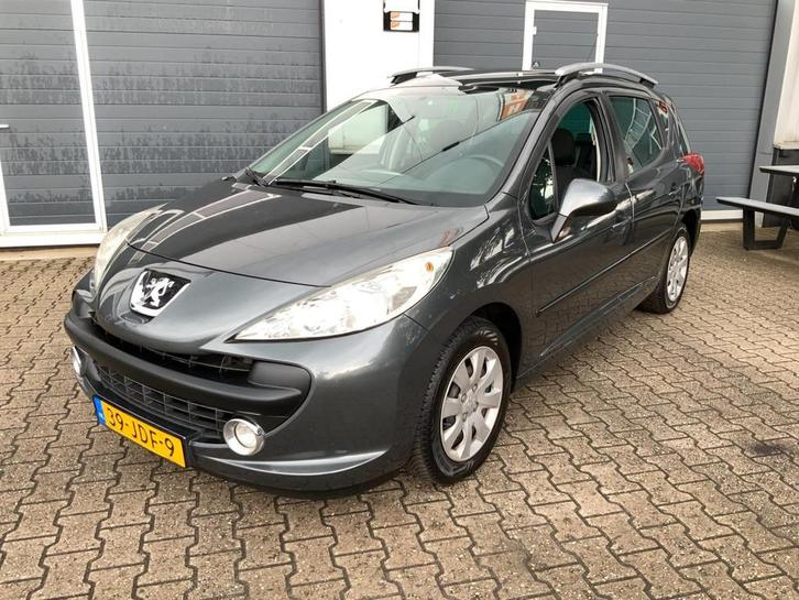 Peugeot 207 SW 1.4 VTi XS Panodak Airco Trekhaak, Auto's, Peugeot, Bedrijf, Te koop, Airbags, Airconditioning, Boordcomputer, Centrale vergrendeling