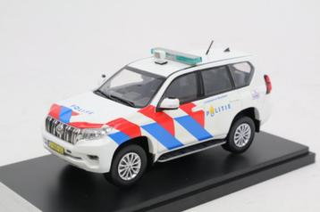 1:43 Toyota Land Cruiser Prado 2018 ''Politie NL'' - Vitesse beschikbaar voor biedingen