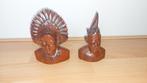 Houtsnijwerk uit voormalig NederlandsIndie,  eind 40er jaren, Antiek en Kunst, Ophalen of Verzenden