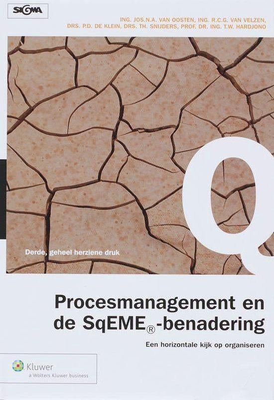 Procesmanagement SqEme druk 3 Van Oosten, Boeken, Ophalen of Verzenden, VakMediaNet, Management, Zo goed als nieuw