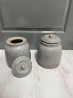 2 mooie potten te koop, Antiek en Kunst, Antiek | Keramiek en Aardewerk, Ophalen of Verzenden