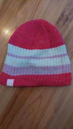Mooie warme muts roze tinten en glitter, Ophalen of Verzenden, Zo goed als nieuw, Overige typen