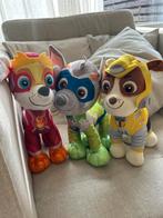 Paw Patrol Knuffels: Rubble, Marshall & Rocky, Ophalen, Zo goed als nieuw, Hond