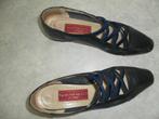 feest schoentje met hakje mt37½ blauw 100% leer als nieuw, Kleding | Dames, Schoenen, Pumps, Blauw, Ophalen of Verzenden, Zo goed als nieuw