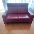 2 tweezitsbanken gratis af te halen, Huis en Inrichting, Ophalen, Gebruikt, Tweepersoons, Leer