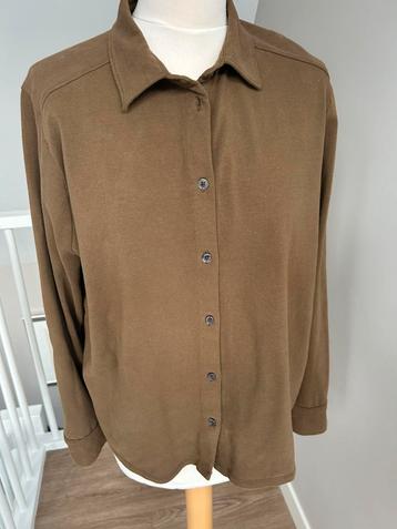 Blouse, 42, bruin, Marc O'Polo, stretch, warm, weinig gedr. beschikbaar voor biedingen