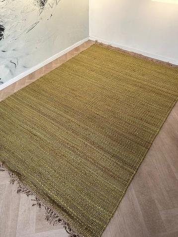 Brinker vloerkleed Slam Green Jute 160x230 beschikbaar voor biedingen
