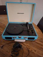 Crosley Platenspeler - Lichtblauw, Gebruikt, USB-aansluiting, Platenspeler, Ophalen