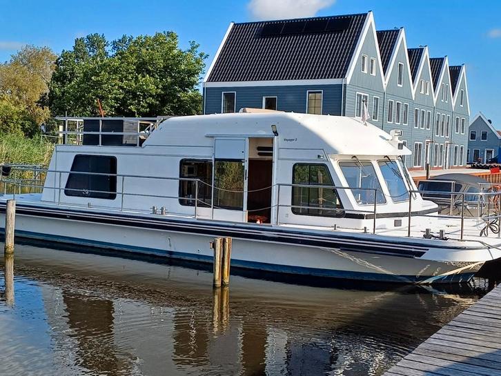 houseboat, rivercruiser , gibson uitermate geschikt voor bew, Huizen en Kamers, Woonboten te koop, Amsterdam, B