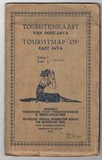 Java 1930 toeristenkaart oost-java Nederlandsch indie, Azië, Zo goed als nieuw, 20e eeuw of later, Verzenden