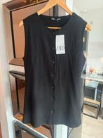 Zwarte Zara top - Maat L, Kleding | Dames, Tops, Zwart, Maat 42/44 (L), Nieuw, Ophalen of Verzenden