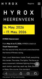 Gezocht hyrox kaartjes doubles women Heerenveen!, Tickets en Kaartjes, Evenementen en Festivals, Twee personen