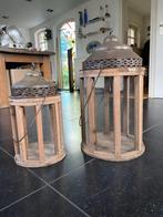 windlichten, Huis en Inrichting, Woonaccessoires | Stolpen, Ophalen, Zo goed als nieuw