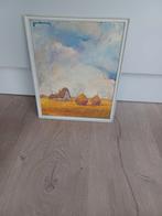 Leo Jordaens, Hooimijten op het erf., Antiek en Kunst, Kunst | Schilderijen | Klassiek, Ophalen