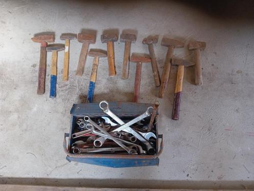 Divers handgereedschap, hamers, vuist, ring en steeksleutels, Doe-het-zelf en Verbouw, Gereedschap | Handgereedschap, Zo goed als nieuw