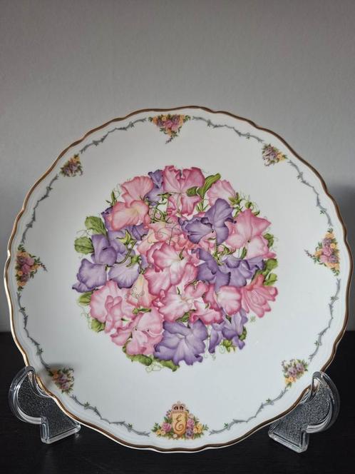 Royal Albert Sweet Peas Verzamelaar Bord, Antiek en Kunst, Antiek | Porselein, Ophalen