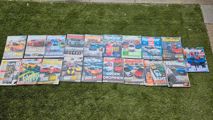 19 TopGear tijdschriften, Boeken, Auto's | Boeken, Gelezen, Algemeen, Ophalen