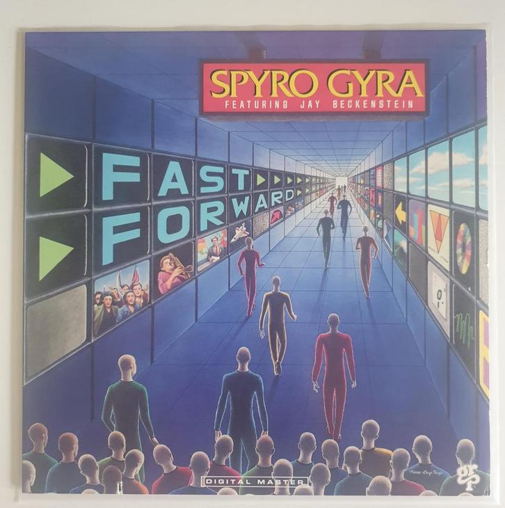 Spyro Gyra ft Jay Beckenstein - Fast Forward jazz fusion, Cd's en Dvd's, Vinyl | Jazz en Blues, Zo goed als nieuw, Jazz, 1980 tot heden