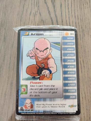 Dragonball Z Score Saiyan Saga Krillin Starter Deck sealed !