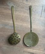 Antieke schuimspaan en kastanjepoffer, Antiek en Kunst, Ophalen