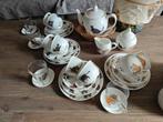 Vintage Franciens katten servies koffie,thee en ontbijtset, Antiek en Kunst, Antiek | Keramiek en Aardewerk, Ophalen