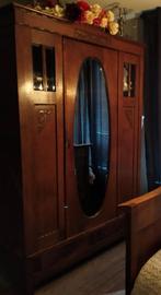 Demontabele Spiegelkast 2-deurs met legplanken, Huis en Inrichting, Kasten | Kledingkasten, Ophalen