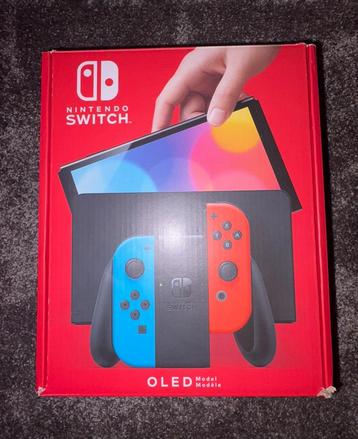 Nintendo Switch Oled met Joy-Con Wheel Pair en garantie beschikbaar voor biedingen