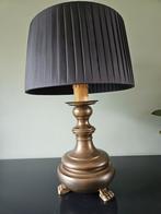 Vintage messing / koperen lampvoet met leeuwenpootjes, Huis en Inrichting, Lampen | Tafellampen, Ophalen of Verzenden, Gebruikt