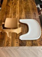 Stokke Tripp Trapp babyset met dienblad, Kinderen en Baby's, Kinderstoelen, Ophalen of Verzenden, Zo goed als nieuw, Meegroeistoel