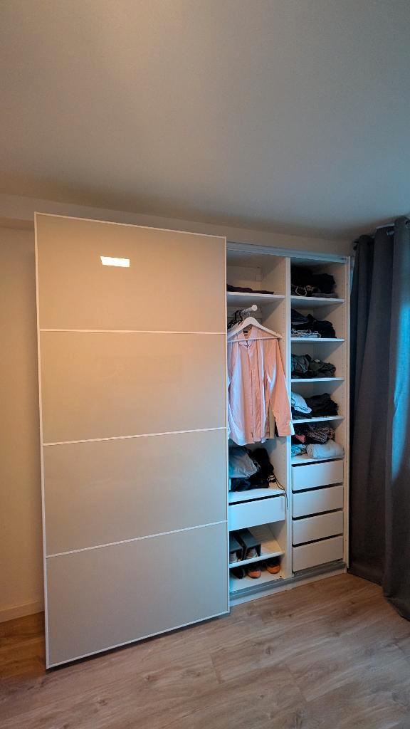 Ikea PAX kast beige 200x236x35, Huis en Inrichting, Kasten | Kledingkasten, Zo goed als nieuw, 200 cm of meer, 150 tot 200 cm