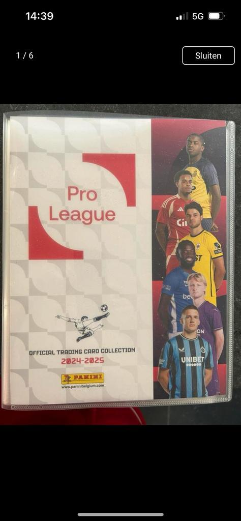 Panini/topps wk clubs 25. Euro 2025. Champ lezgue 24/25, Hobby en Vrije tijd, Stickers en Plaatjes, Nieuw, Stickers en Plaatjes