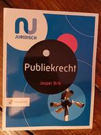 Leerboek Publiekrecht - Jasper Brik, Jasper Brik, Ophalen of Verzenden, Zo goed als nieuw, MBO