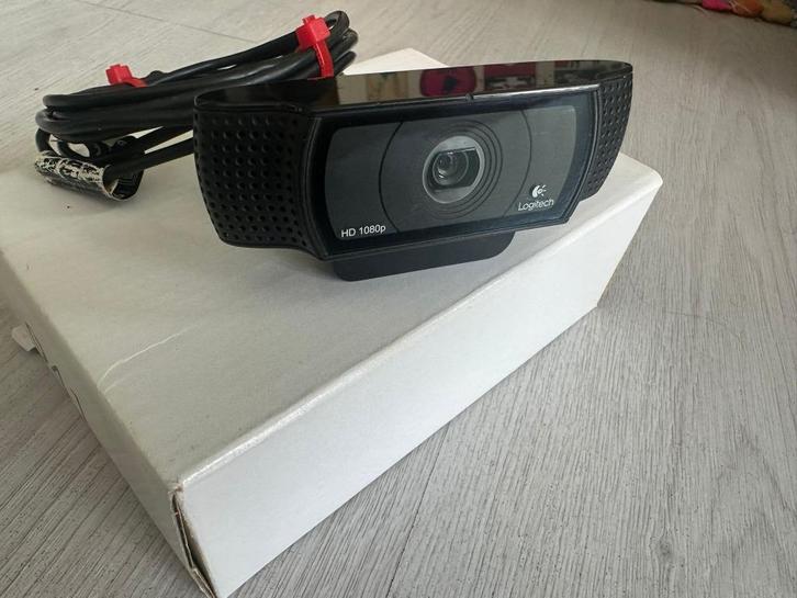 Logitech HD 1080 P, Computers en Software, Webcams, Zo goed als nieuw, Bedraad, ChromeOS, MacOS, Windows, Android, Zoomfunctie