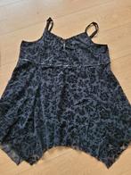 Zwart fluwelen tuniek maat XXL, Zwart, Maat 46/48 (XL) of groter, Ophalen of Verzenden, MS Mode