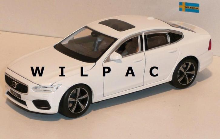 Volvo. S90 modelauto 1:32. Tayumo m beweegbare deuren e.d., Hobby en Vrije tijd, Modelauto's | 1:32, Nieuw, Auto, Overige merken