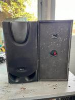 Speakers Philips as660, Front, Rear of Stereo speakers, Philips, Gebruikt, Minder dan 60 watt