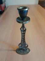 Hoge Vintage Kandelaar uit Israel ( Judaica ) gemerkt igs, Ophalen, Koper of Brons