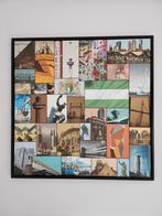 Rotterdam Collage Schilderij - Naomi Art, Antiek en Kunst, Ophalen of Verzenden