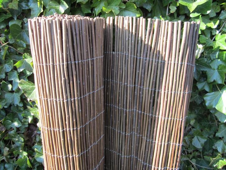 Wilgenteenmat H175 x L200 cm, Tuin en Terras, Tuinschermen, Nieuw, Hout, 150 tot 200 cm, 200 cm of meer, Ophalen