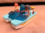 Playmobil waterfiets met glijbaan - compleet 9424, Ophalen of Verzenden, Zo goed als nieuw, Complete set