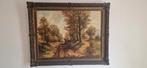 Landschap schilderij Brummer, Ophalen