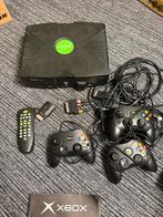 Originele Xbox Classic met HDD, Ophalen of Verzenden, Gebruikt, Met 3 controllers of meer