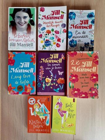 Jill Mansell- 8 romans  Samen €15 beschikbaar voor biedingen