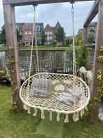 Gave Hangstoel voor in de tuin - 130cm breed, Tuin en Terras, Ophalen, Binnen, Zo goed als nieuw, Met standaard