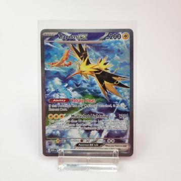 Zapdos ex #202 Pokemon Scarlet & Violet 151 beschikbaar voor biedingen
