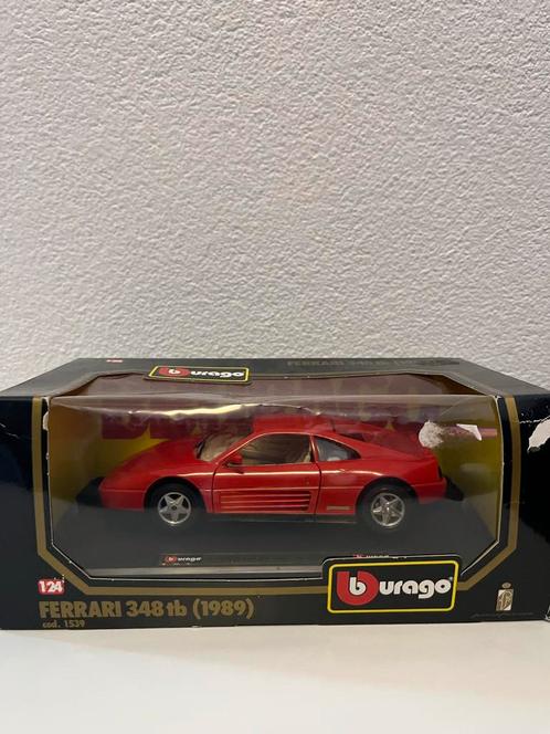 Bburago Ferrari 348 tb (1989) 1:24, Hobby en Vrije tijd, Modelauto's | 1:24, Zo goed als nieuw, Auto, Bburago, Ophalen of Verzenden